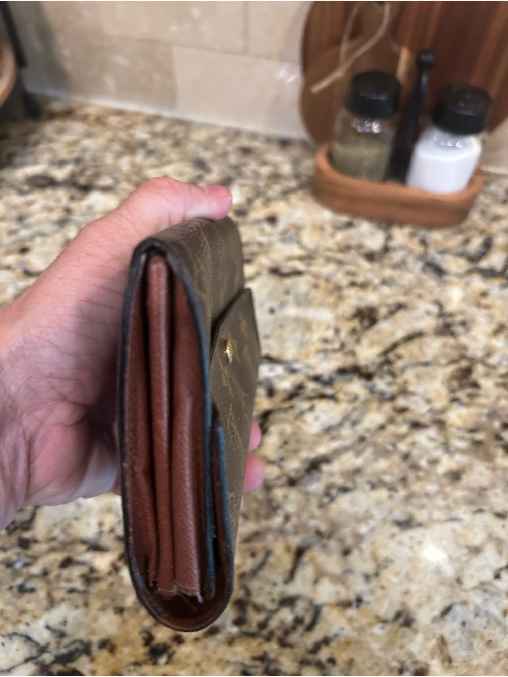 Louis Vuitton Sarah Wallet Original LV Classic Monogram Clutch - Picture 4 of 13